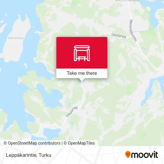Leppäkarintie map