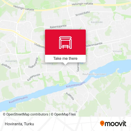 Hoviranta map