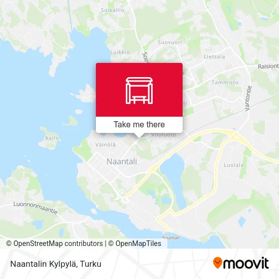 Naantalin Kylpylä map