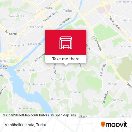 Vähäheikkiläntie map