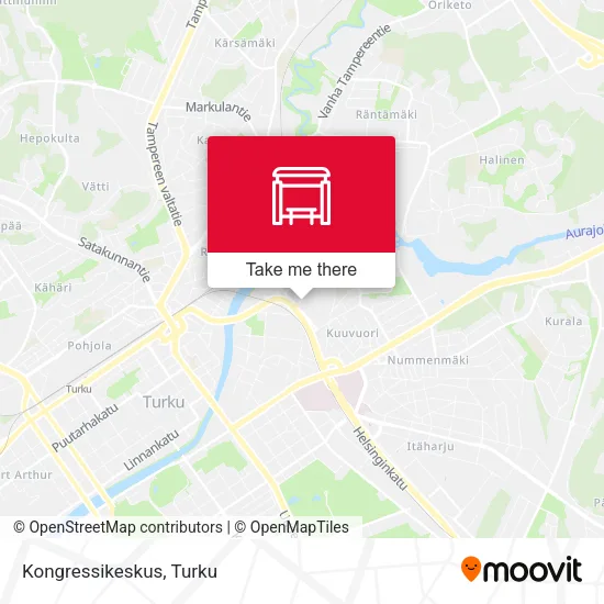 Kongressikeskus map