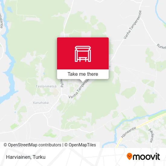 Harviainen map