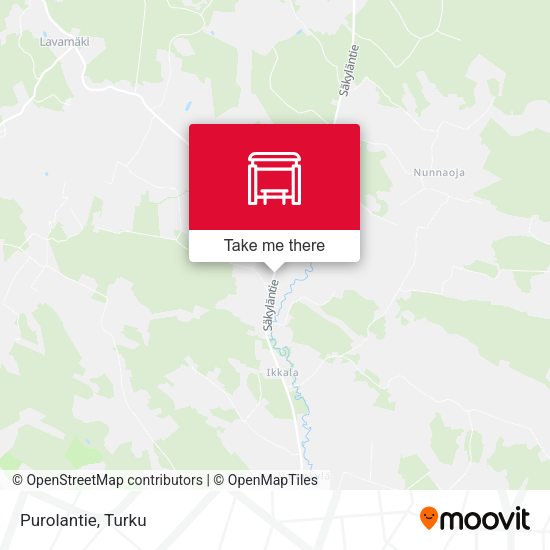 Purolantie map