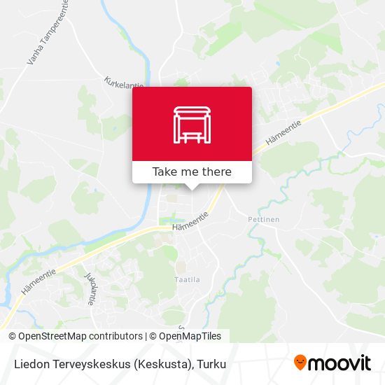 Liedon Terveyskeskus (Keskusta) map