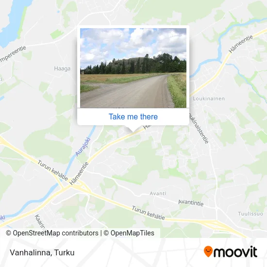 Vanhalinna map