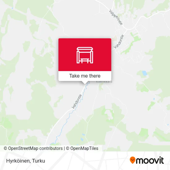 Hyrköinen map