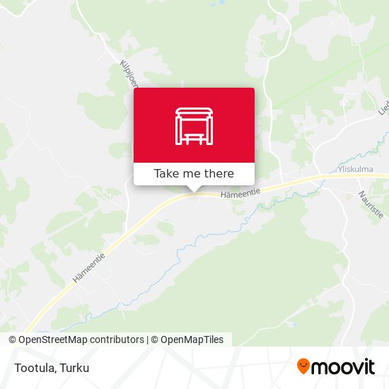 Tootula map