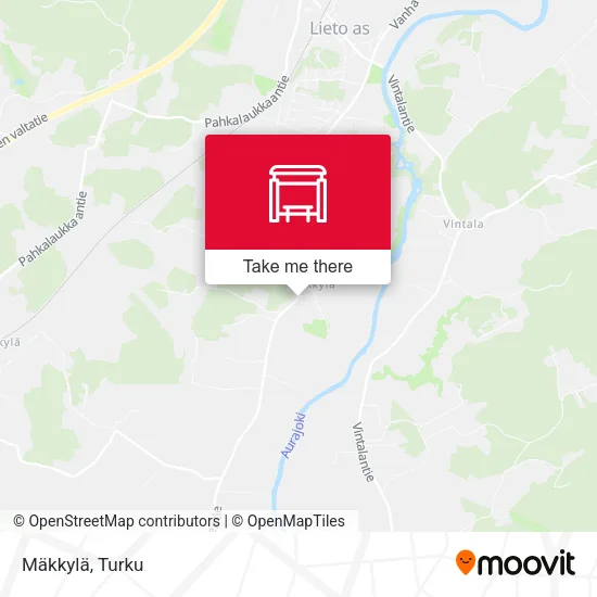 Mäkkylä map
