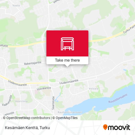 Kesämäen Kenttä map