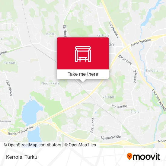 Kerrola map