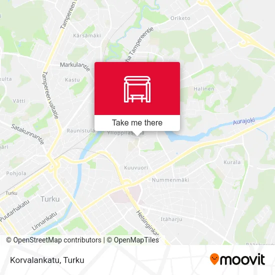 Korvalankatu map