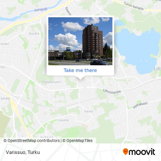 Varissuo map