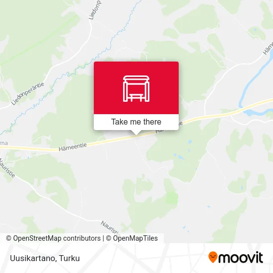 Uusikartano map