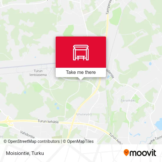 Moisiontie map