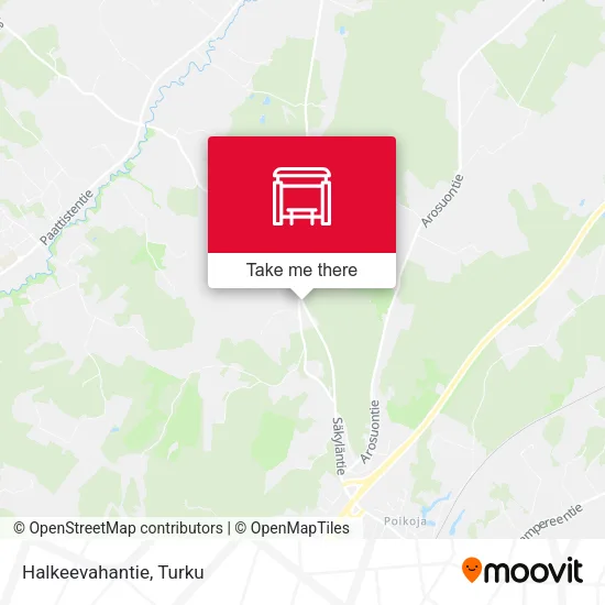 Halkeevahantie map