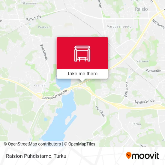 Raision Puhdistamo map