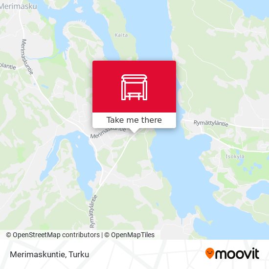 Merimaskuntie map