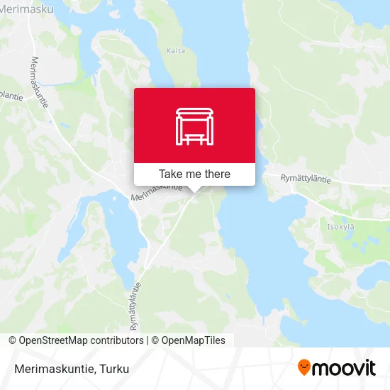 Merimaskuntie map