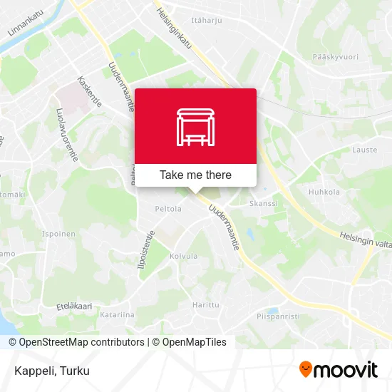 Kappeli map