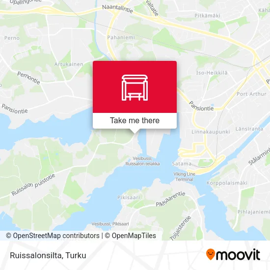 Ruissalonsilta map