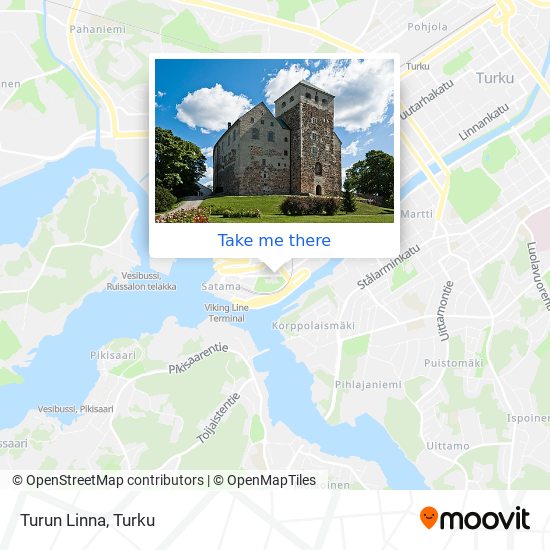 How to get to Turun Linna in Turku by Bus?