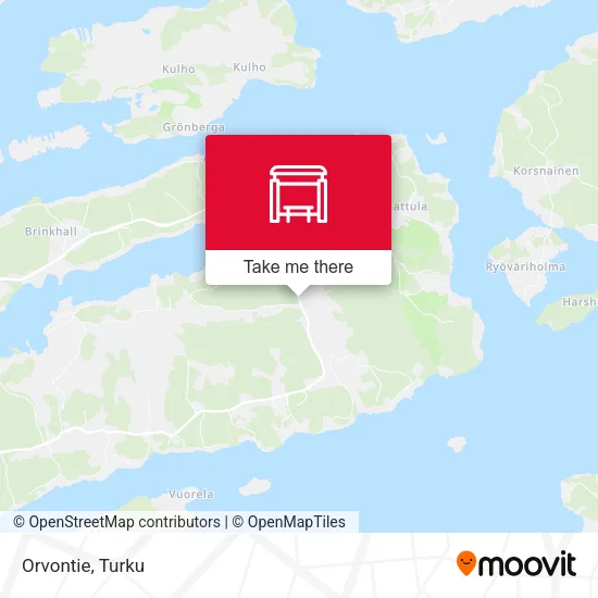 Orvontie map