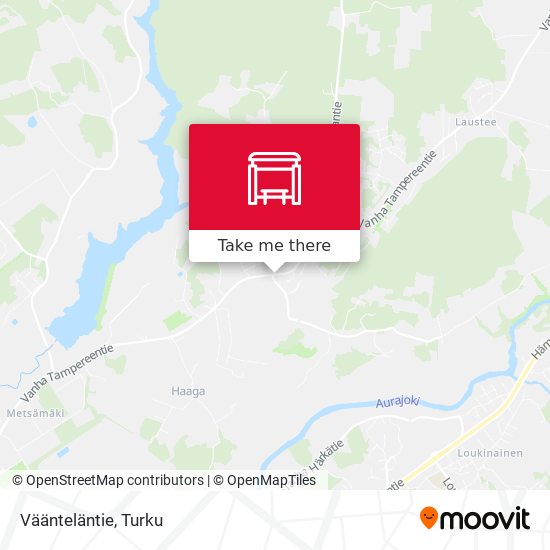 Väänteläntie map