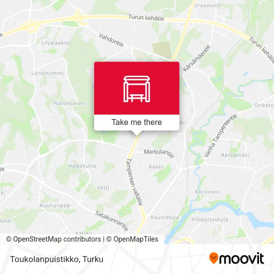 Toukolanpuistikko map