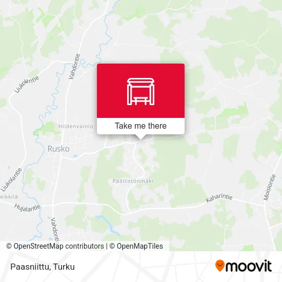 Paasniittu map