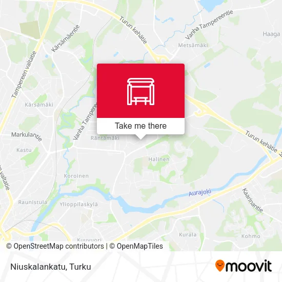 Niuskalankatu map