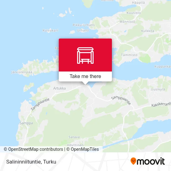 Salininniituntie map