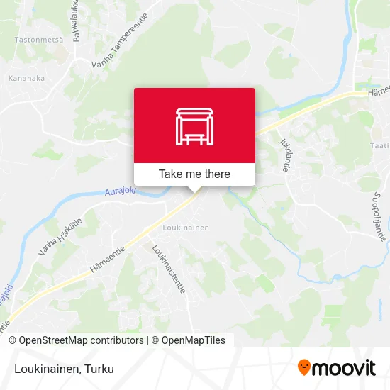 Loukinainen map