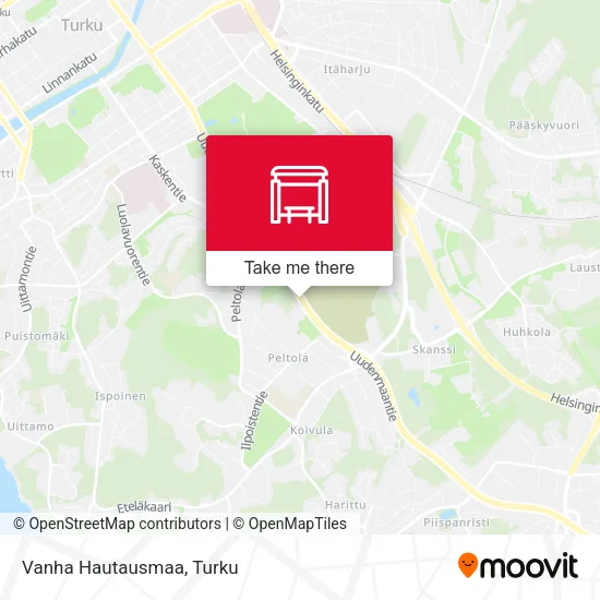 Vanha Hautausmaa map