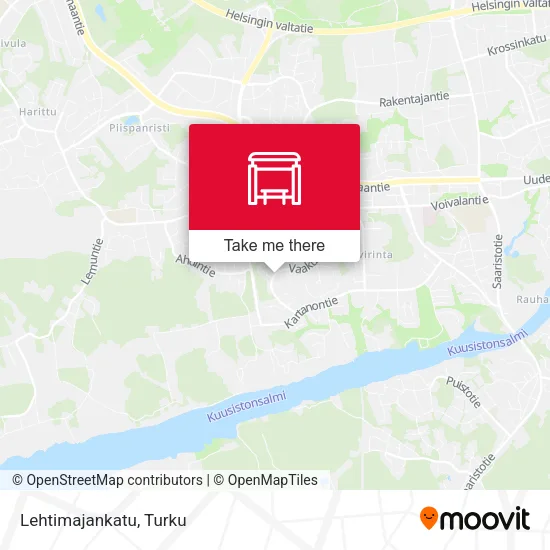 Lehtimajankatu map