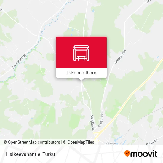 Halkeevahantie map