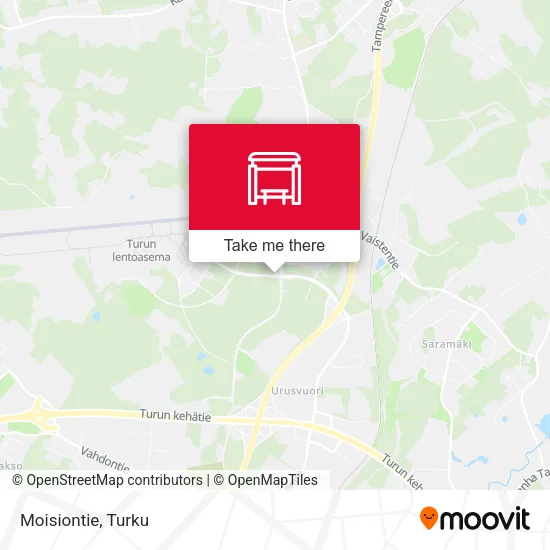 Moisiontie map