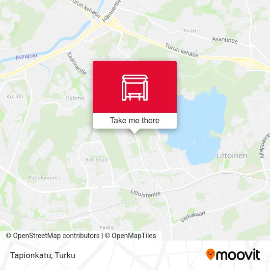 Tapionkatu map