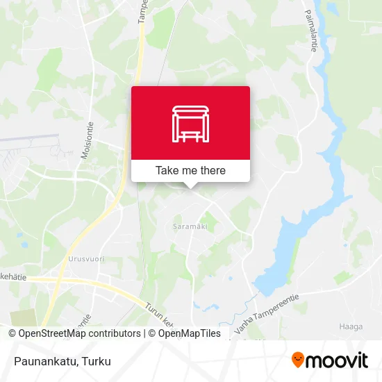 Paunankatu map
