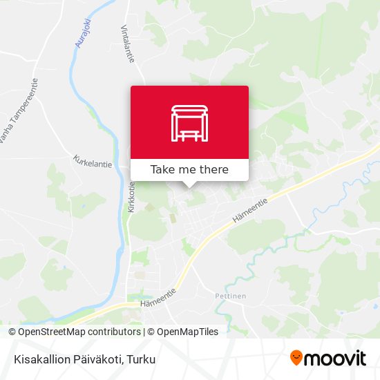 Kisakallion Päiväkoti map