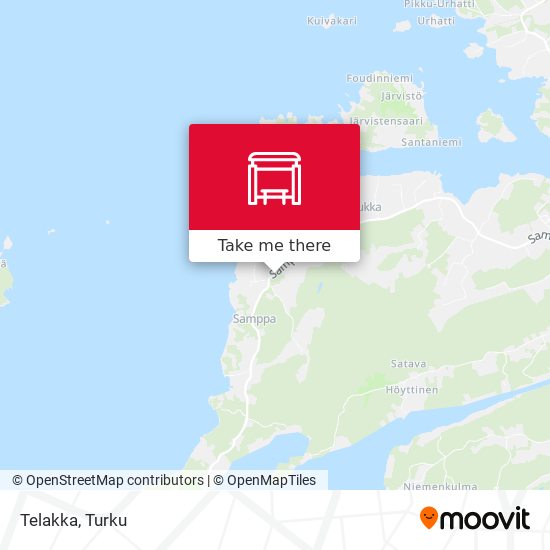 Telakka map