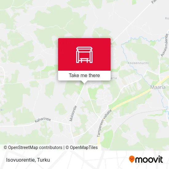Isovuorentie map