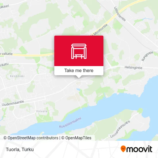 Tuorla map
