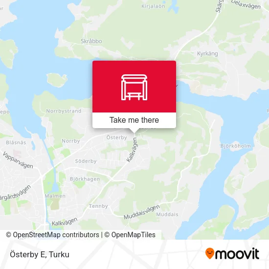 Österby E map