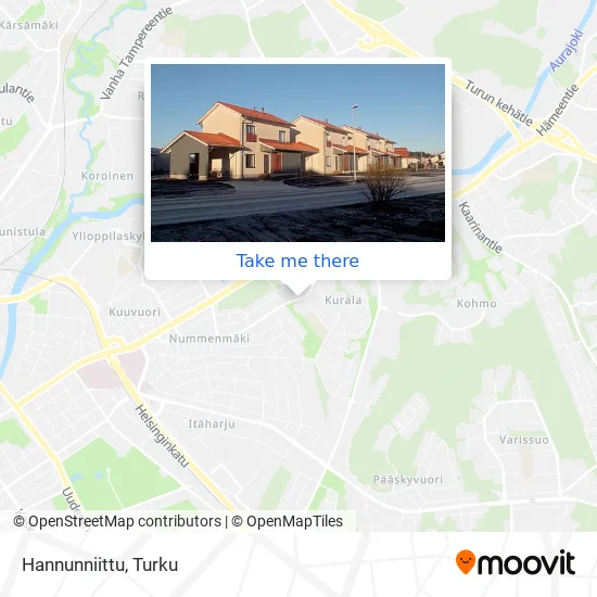 Hannunniittu map