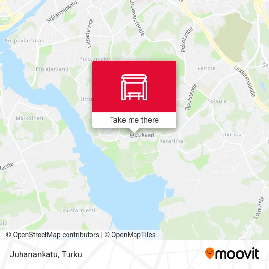 Juhanankatu map