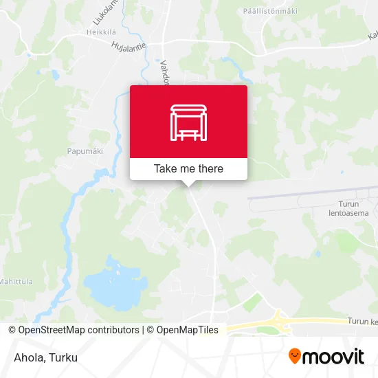 Ahola map