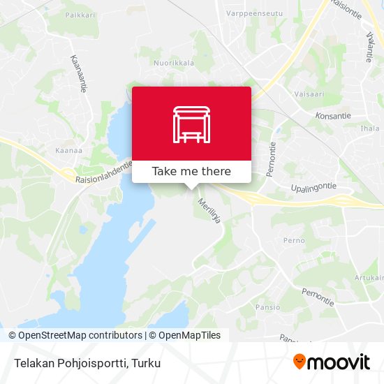 Telakan Pohjoisportti map