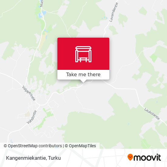 How to get to Kangenmiekantie in Vahto by Bus?