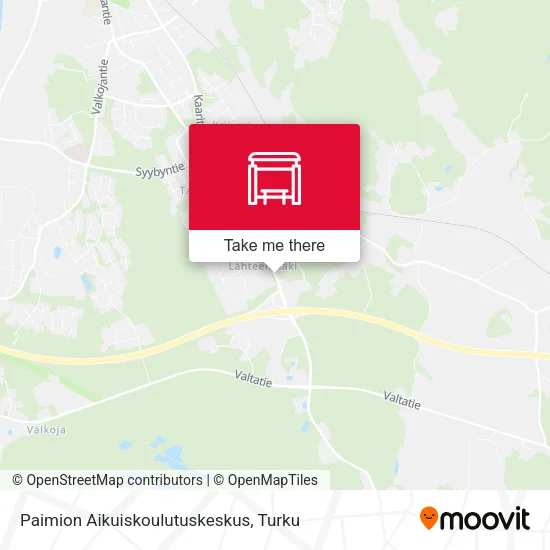 Paimion Aikuiskoulutuskeskus map