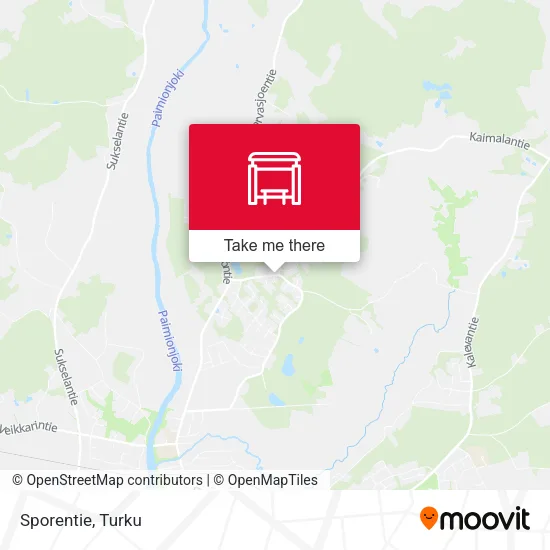 Sporentie map